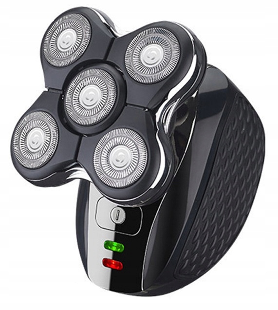 GOLARKA MĘSKA MASZYNKA DO GOLENIA GŁOWY TWARZY R ELEKTRYCZNA TRYMER Kolor dominujący czarny