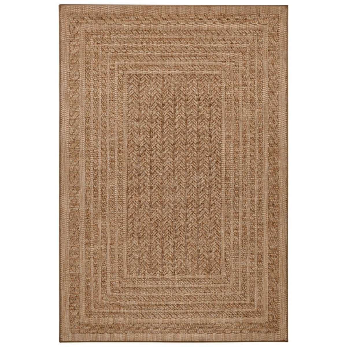 80x150 Kusový koberec Forest 103992 Beige Brown – na von aj na doma