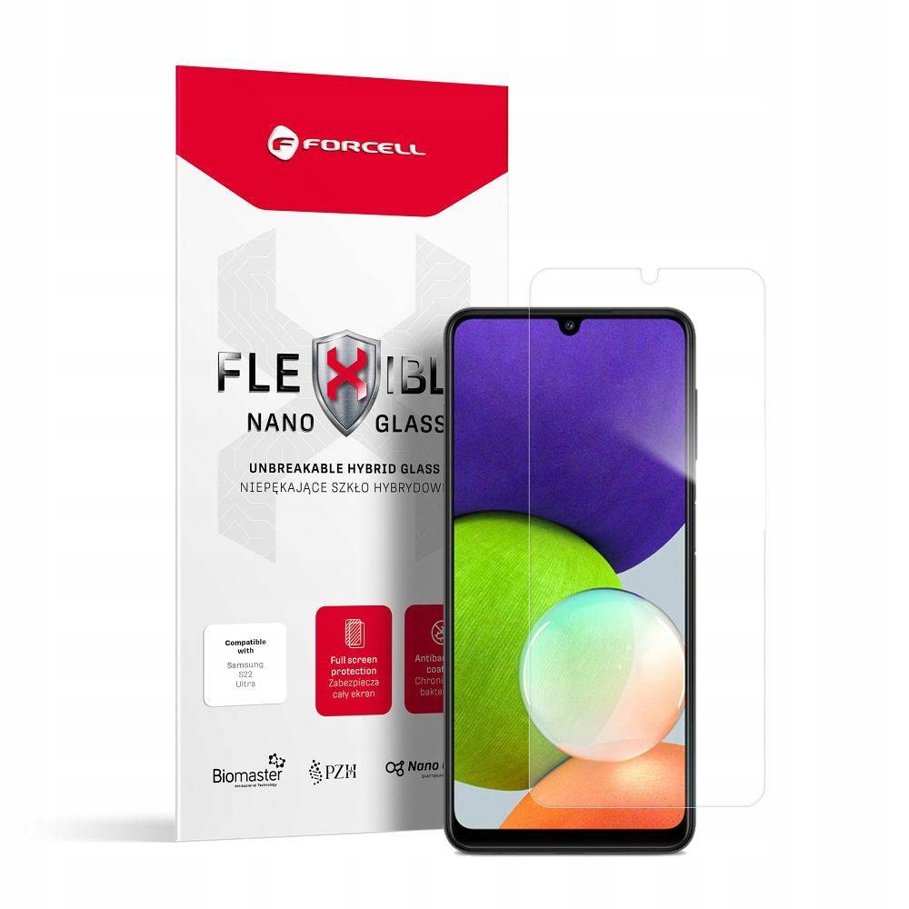 Szkło hybrydowe Forcell Flexible Nano Glass do Samsung Galaxy A22 4G