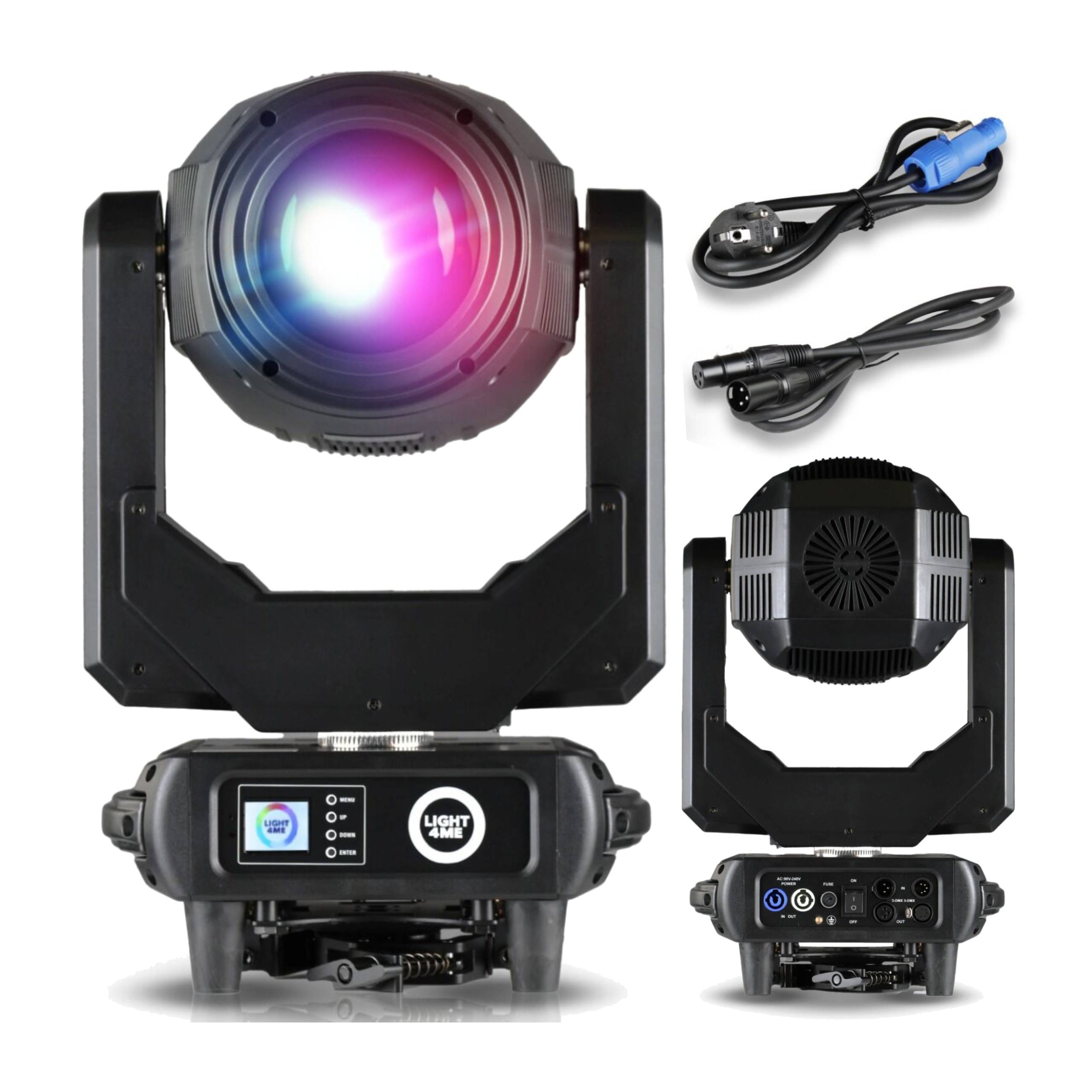 Ruchoma Głowa Led Oświetlenie Sceniczne Beam Spot Wash Venom Hybrid 280W