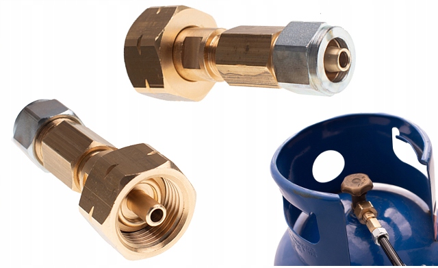 ZŁĄCZE BUTLI W21,8L DO PODŁĄCZENIA rury pcv FARO