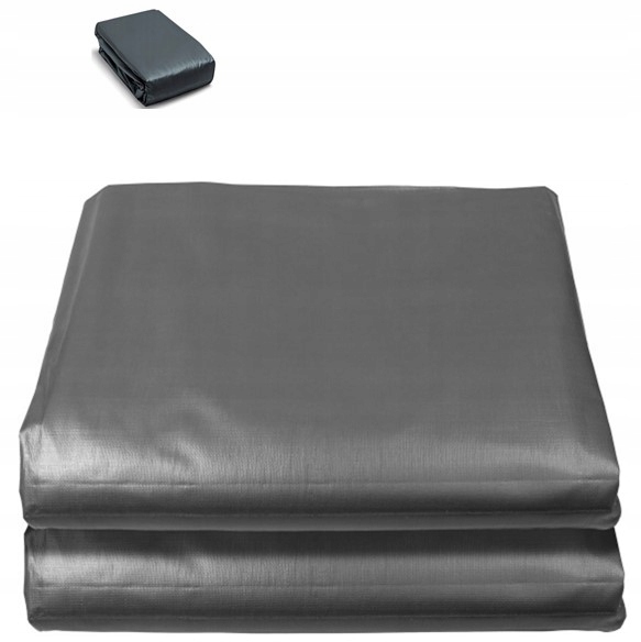 Skládací krycí plachta na bazénovou ochranná podložka pro bazén Intex Metal Frame 549x122