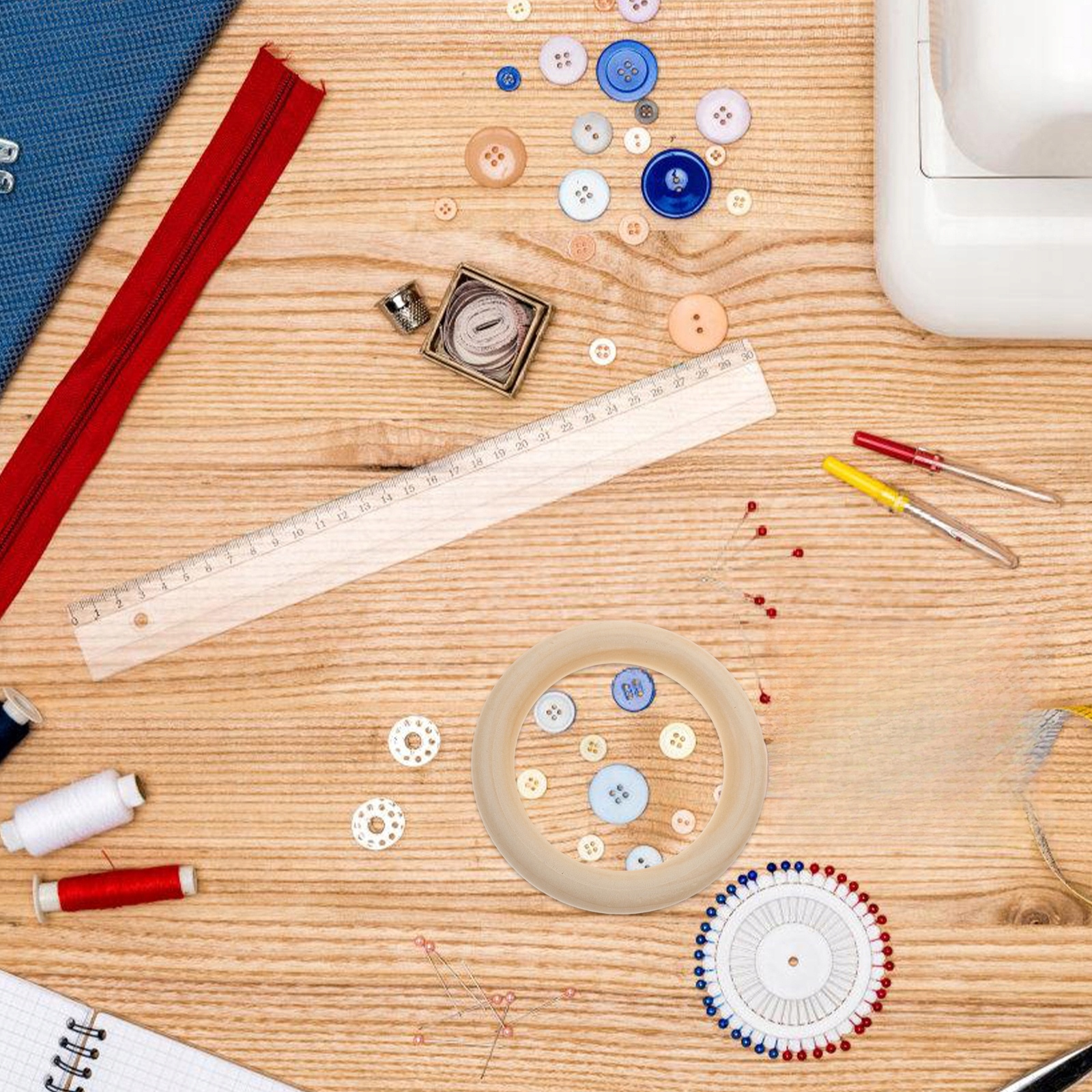 PIERŚCIEŃ DREWNIANY PIERŚCIEŃ DIY NIEDOKOŃCZONY Wiek dziecka 18 lat +