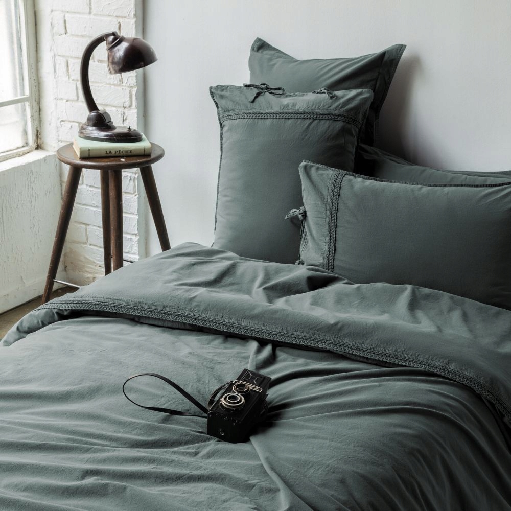 Povlečení Drope Teal Green Issimo 160x200 cm 2 kusy 50x70 cm