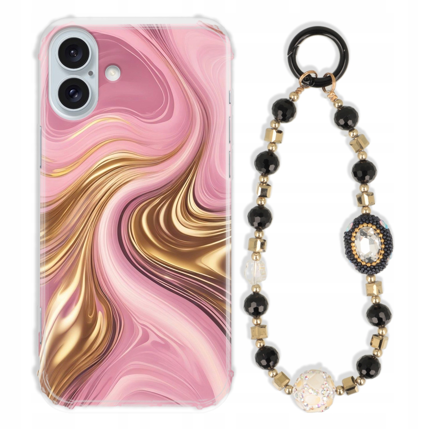 Puzdro Pre Samsung S25 Edge Antishock Zirkóny Čierno Zlaté|odolné|silné