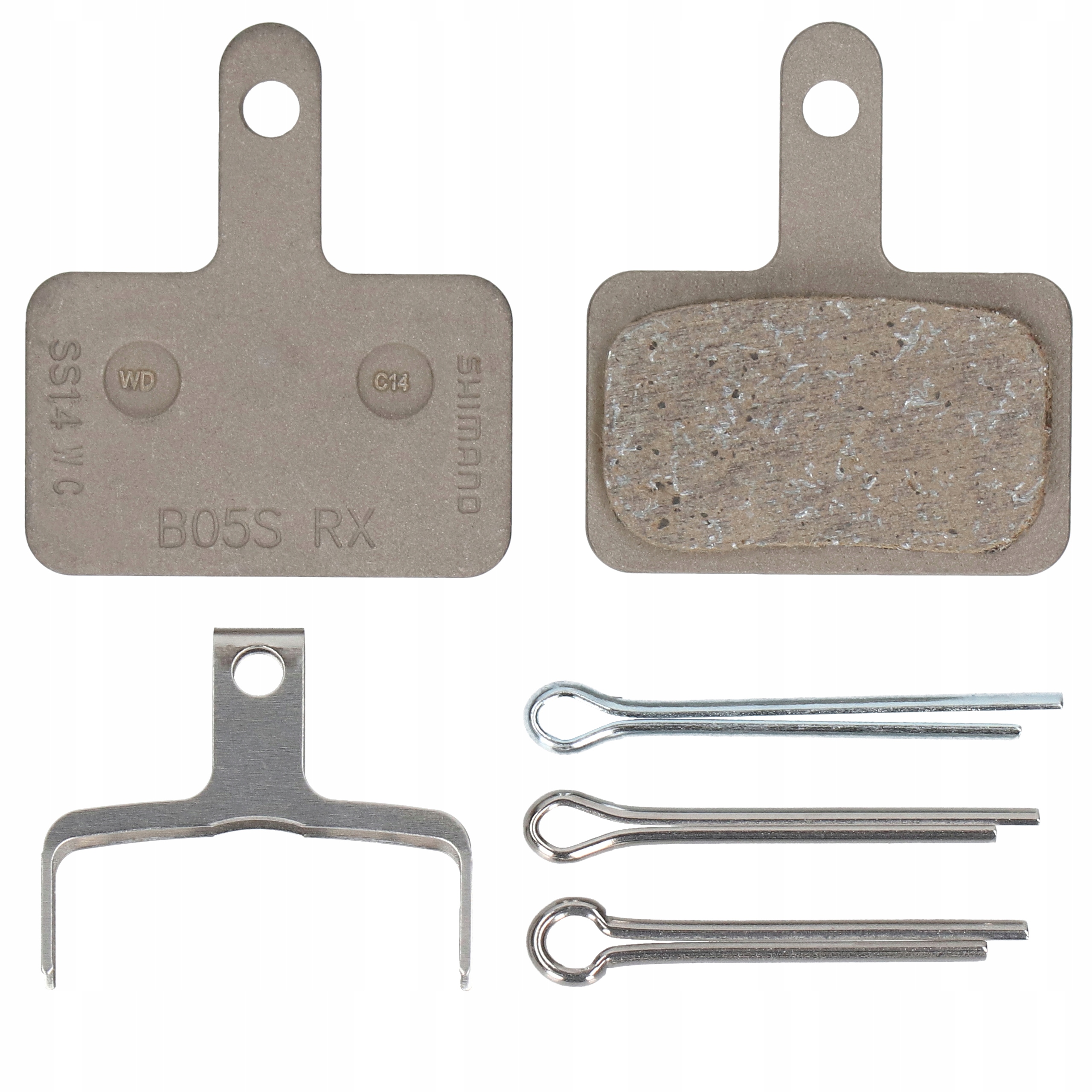 4x Klocki Okładziny hamulcowe tarczowe Shimano B05S/B03S/B01S Komplet