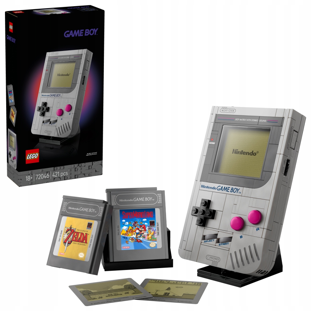 Lego Mario 72046 Game Boy 18+ 421 Dílků