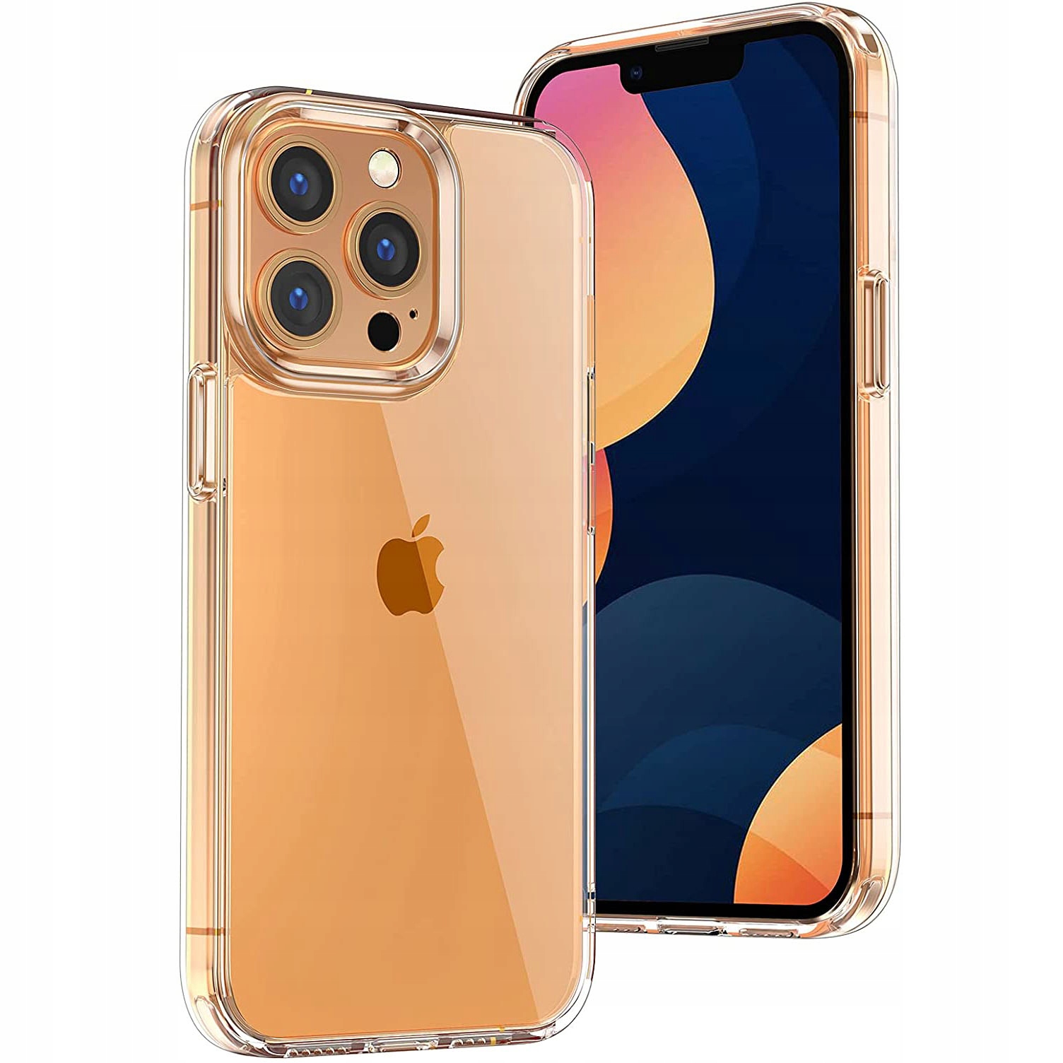 

Etui do Iphone 13 Pro 2MM Bezbarwne Slim Szkło