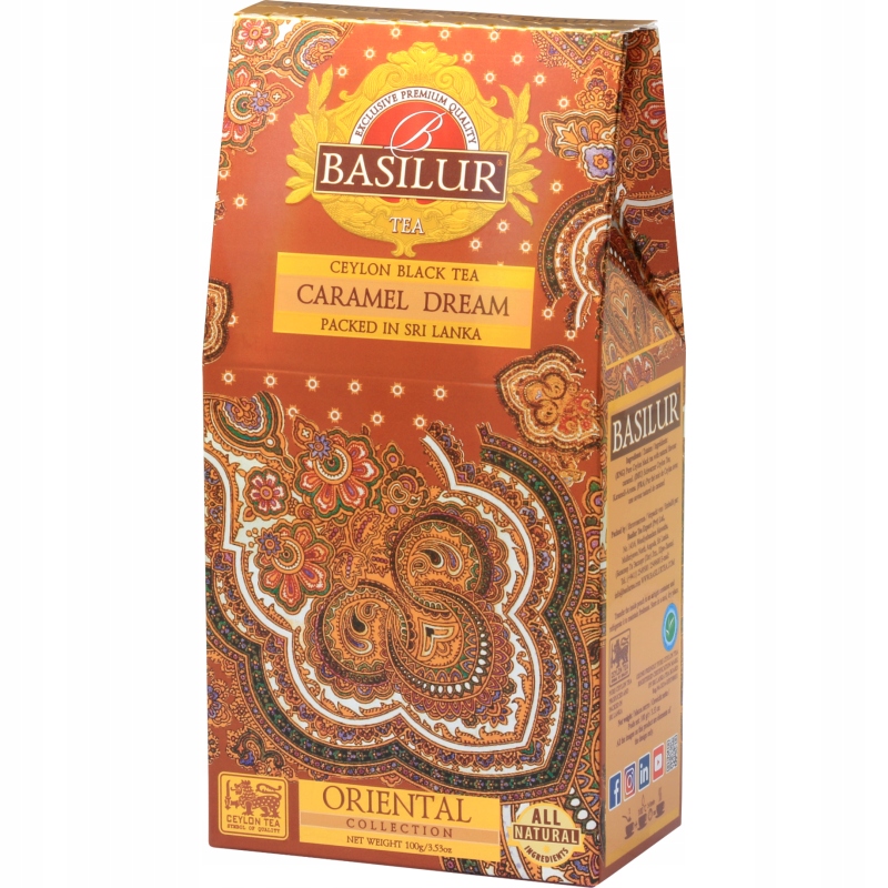 Levně Basilur Čaj černý s nádechem karamelu Caramel Dream 100 g