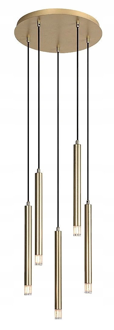 Rabalux Ramira Závěsná lampa moderní zlatá 5xG9 do obývacího pokoje/jídelny