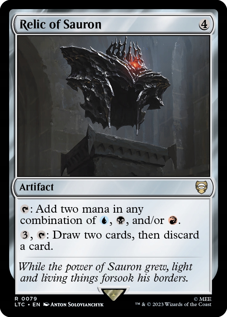 Mtg Relic of Sauron (r)