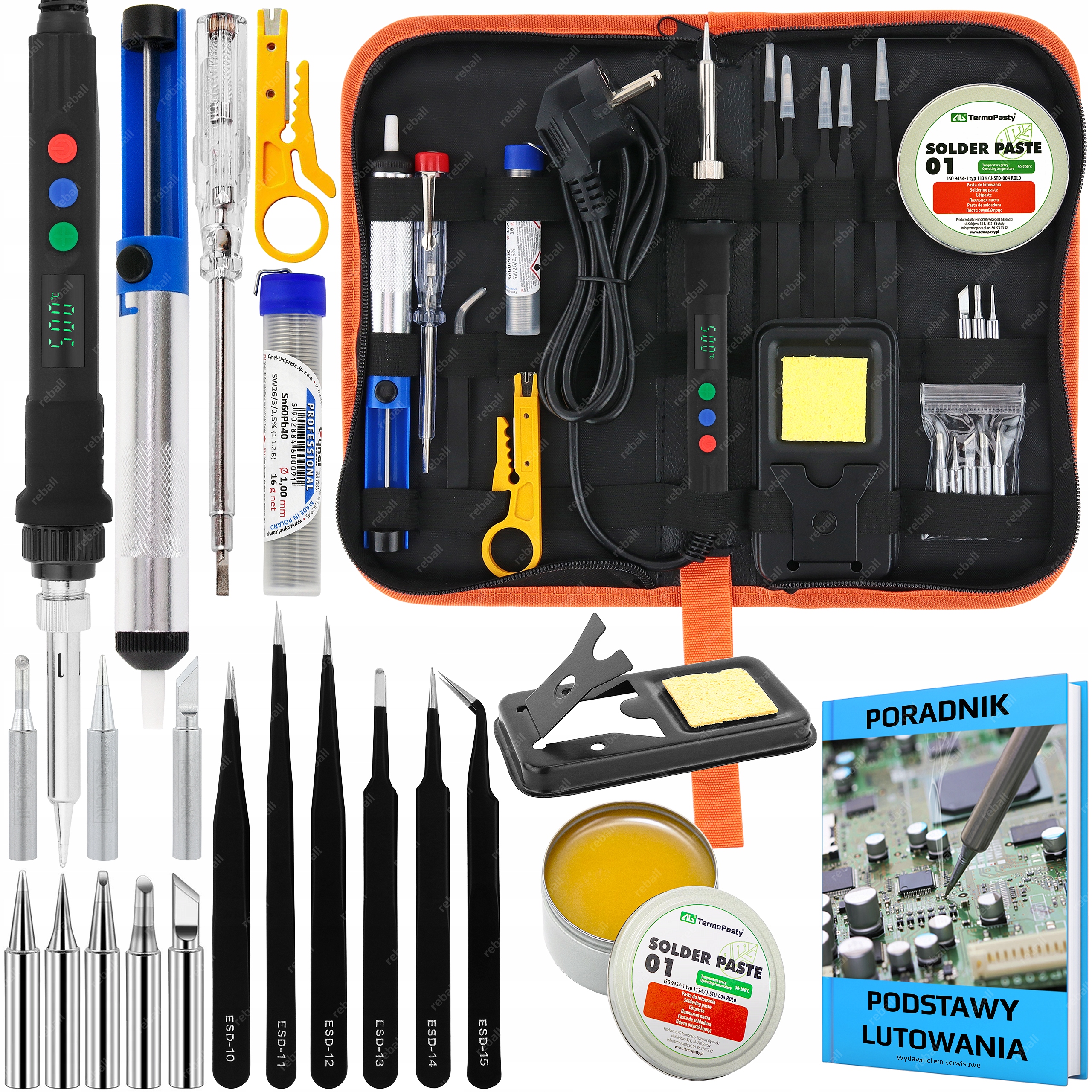 Sada Přesná Páječka S120A 120W Nový Model Příslušenství Příručka Pouzdro