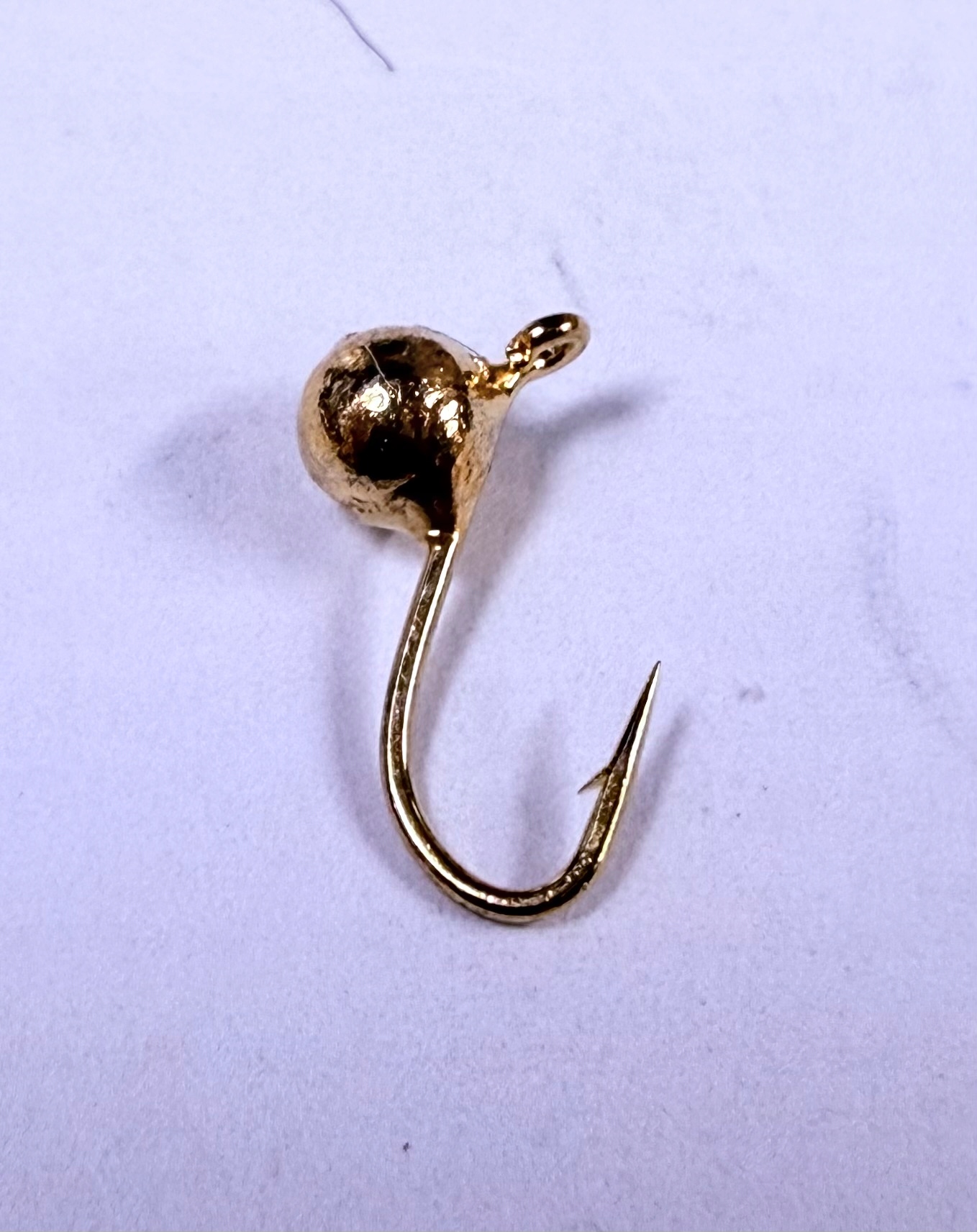Mormyszka Wolframowa Kulka złota 3mm ~0,25g 2830G