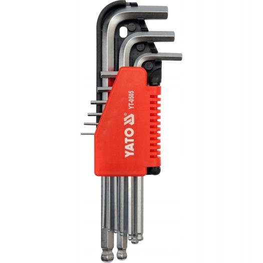 

Yato YT-0505 Klucze imbus zestaw Hex 1,5-10mm 9 el