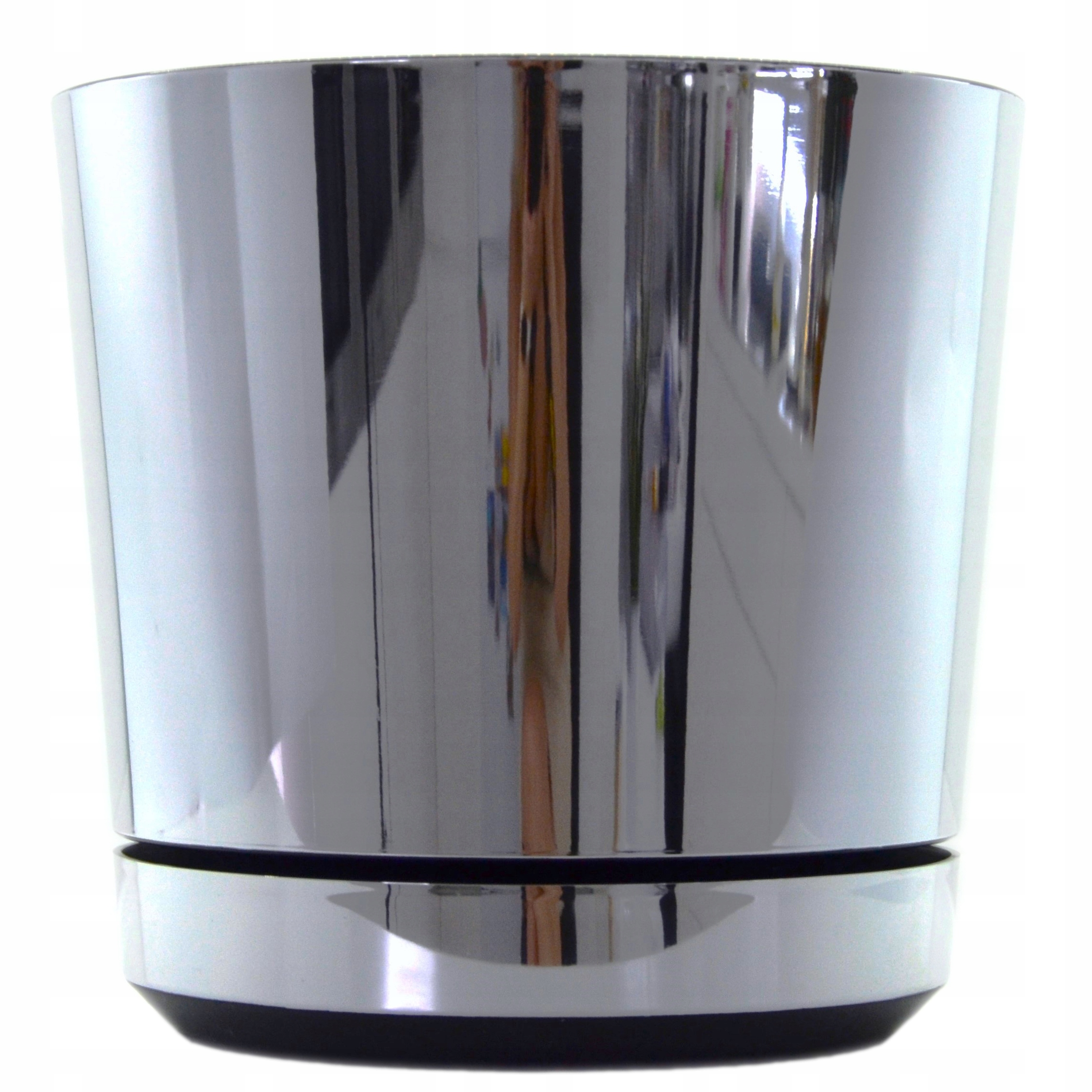 32 wzór Lustrzany Duża szeroka doniczka donica dom Lustro glamour