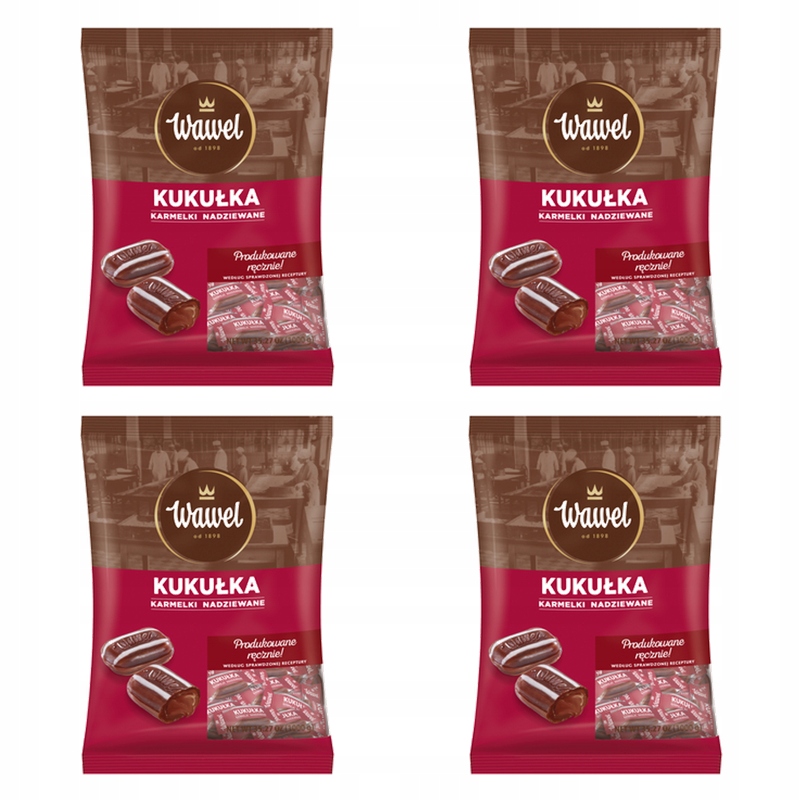 Wawel Karmelki Kukułka 1kg X4
