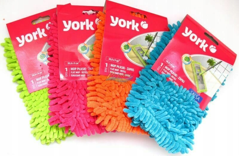 

York Salsa Mop Płaski Wkład Wymienny do Mycia 1szt