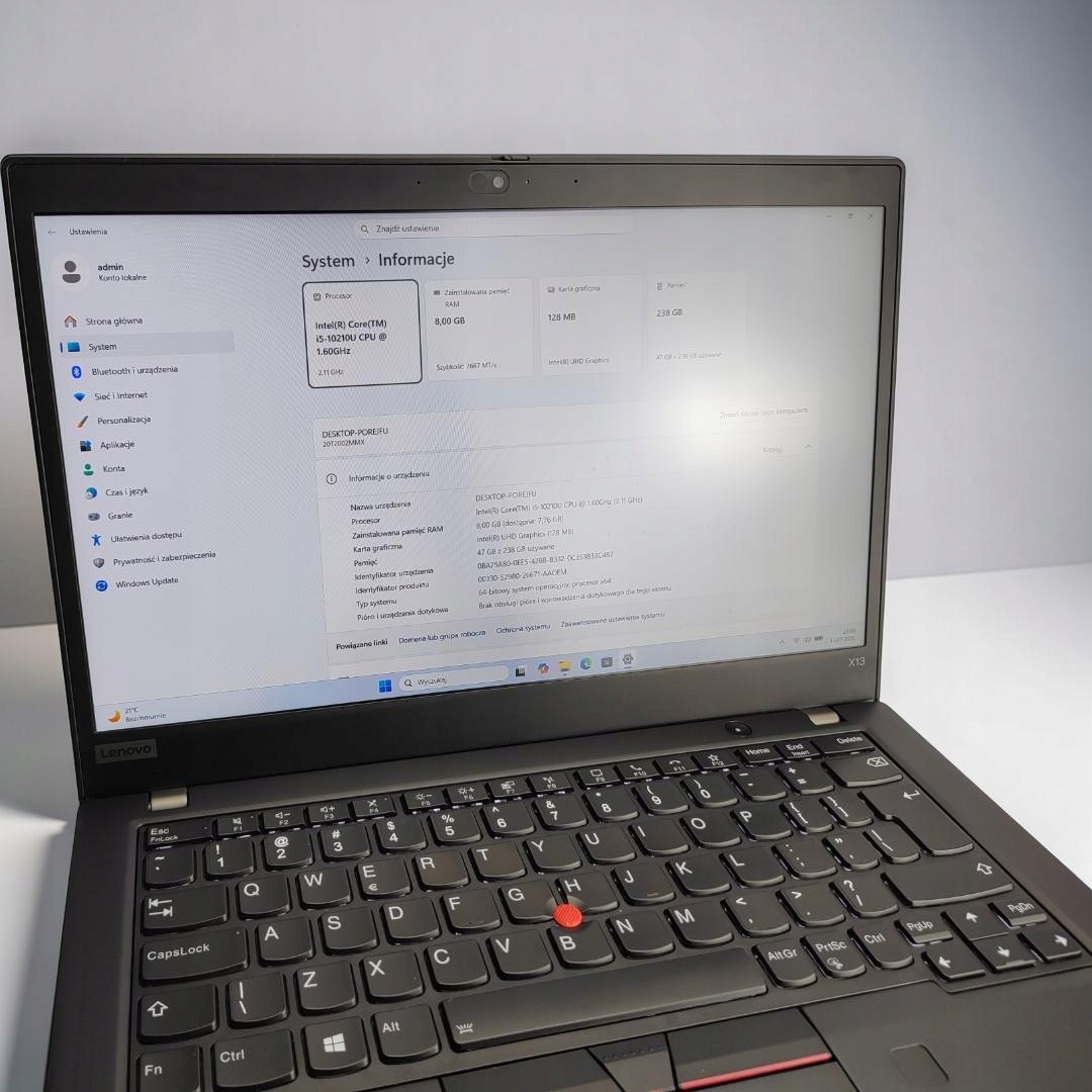 Lenovo ThinkPad X13 Gen 1