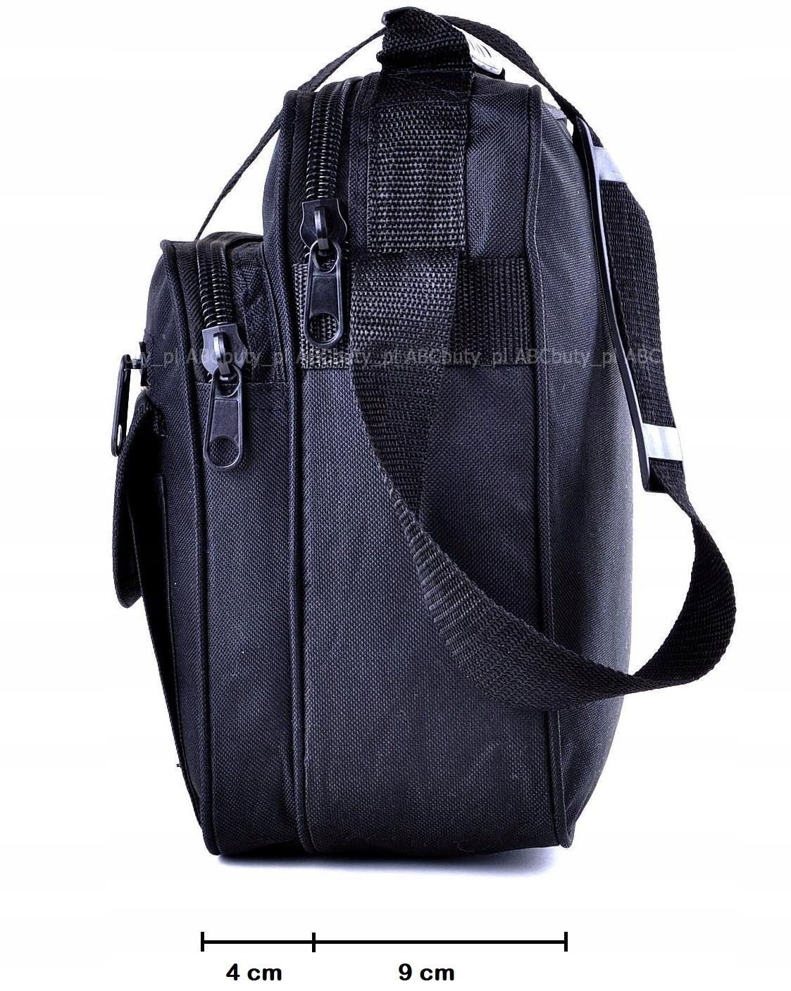 KLASYCZNA ŚREDNIA MĘSKA TORBA NA BAGAŻ PODRĘCZNY WODĘ LUNCH SASZETKA KABURA Marka inna