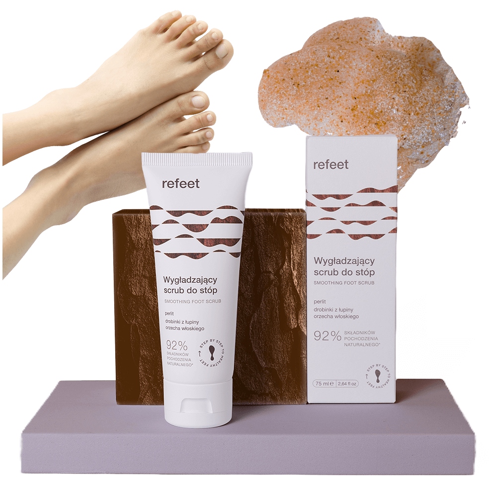 

Regenerujący peeling do stóp scrub Odświeżający