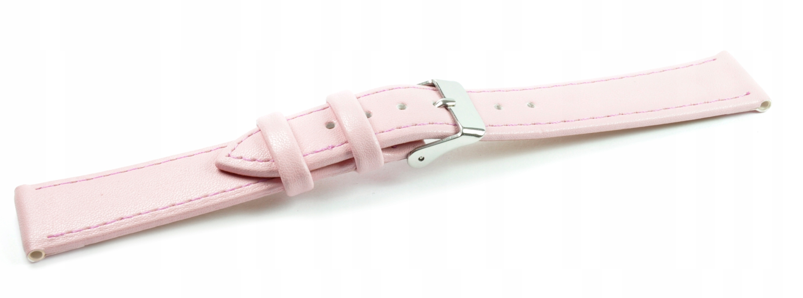 PASEK DO ZEGARKA SKÓRZANY GŁADKI 18mm PUDROWY RÓŻ Marka Jordan Kerr