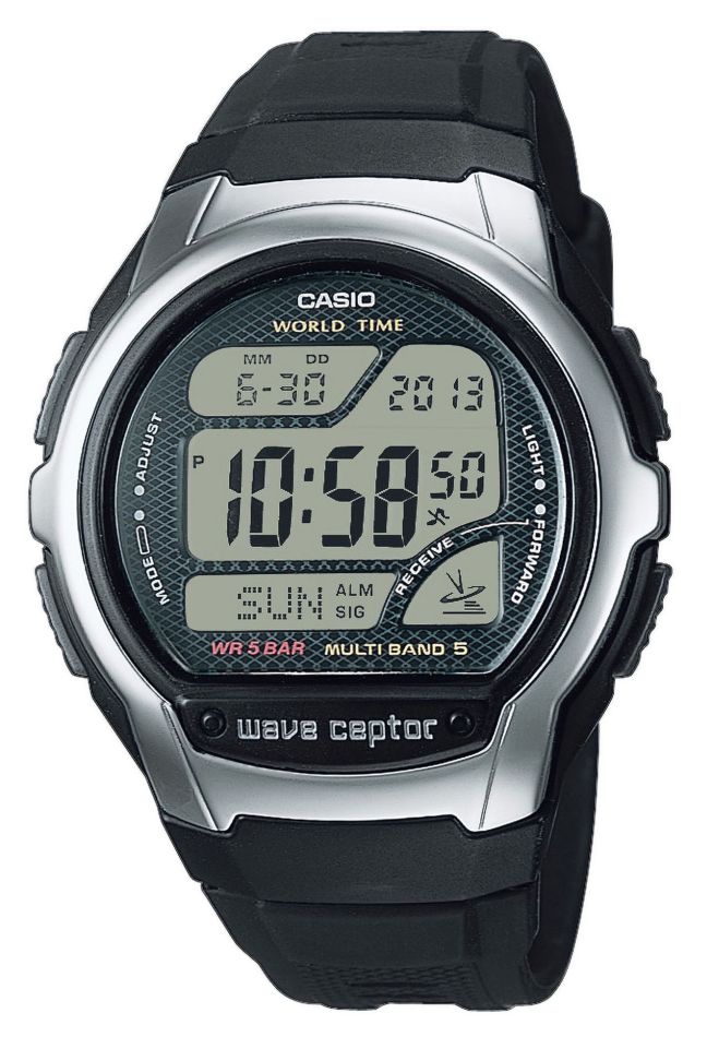 Hodinky ovládané rádiovými vlnami Casio WV-58R