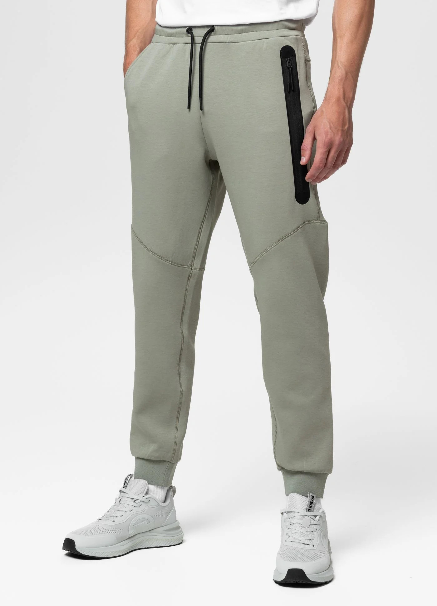 Pánské teplákové kalhoty Pit Bull Pocket Dogwood Grey Harbour XL