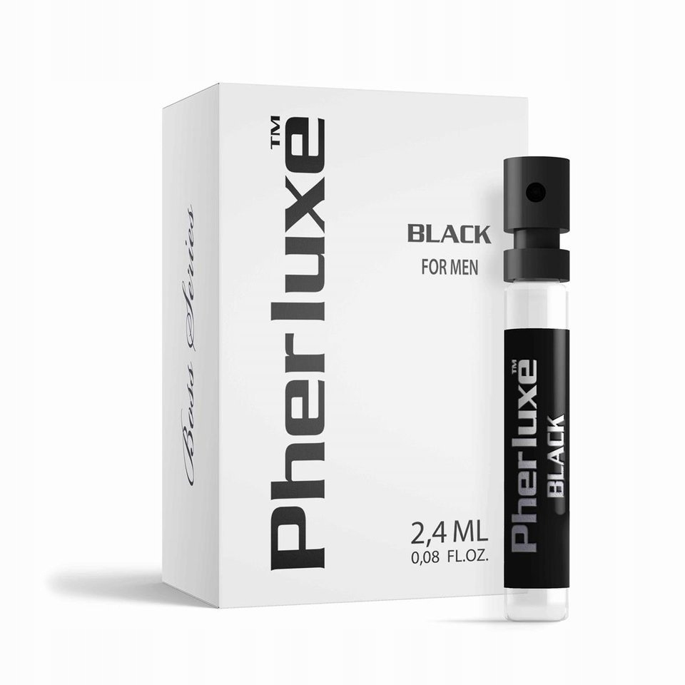 Feromony Męskie Pherluxe Black For Men 2,4ml