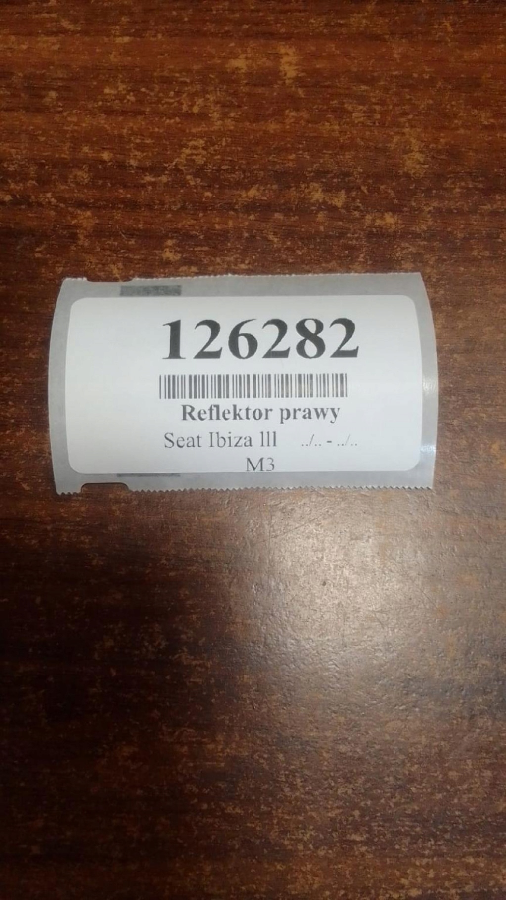 SEAT IBIZA III REFLEKTOR light right front