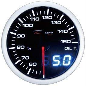 Wskaźnik Zegar Depo Dual 52mm - Oil Temperature