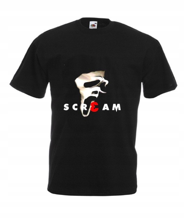 

Koszulka Męska Filmowa Krzyk Scream Prezent