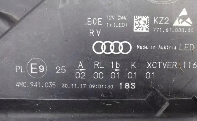 Audi Q7 4M full led 4M0941035 4M0941036