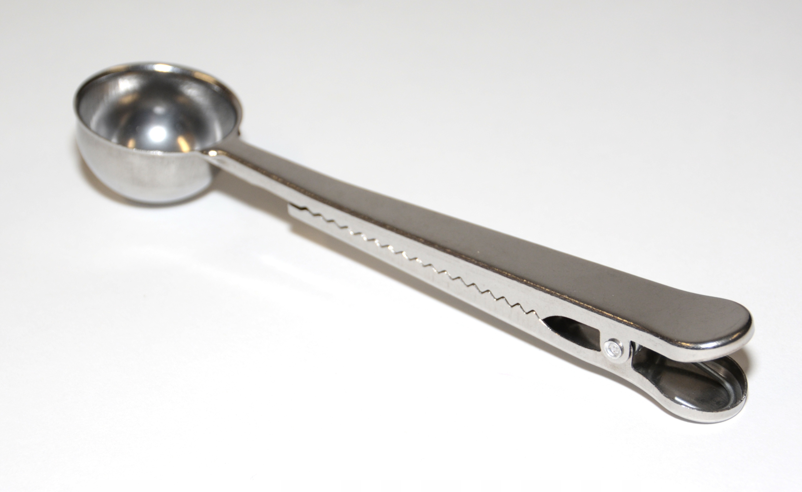 MIARKA Z KLIPSEM do przypraw ŁYŻECZKA DO KAWY stal Marka 7&7