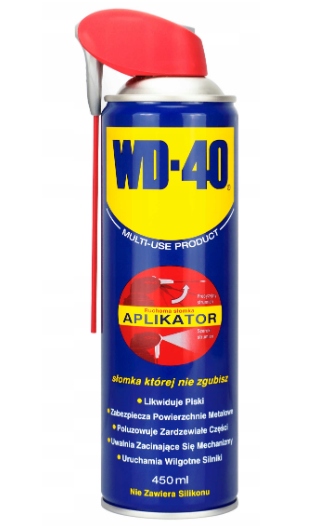 WD-40 z aplikatorem odrdzewiacz śrub ,smar 450 ml