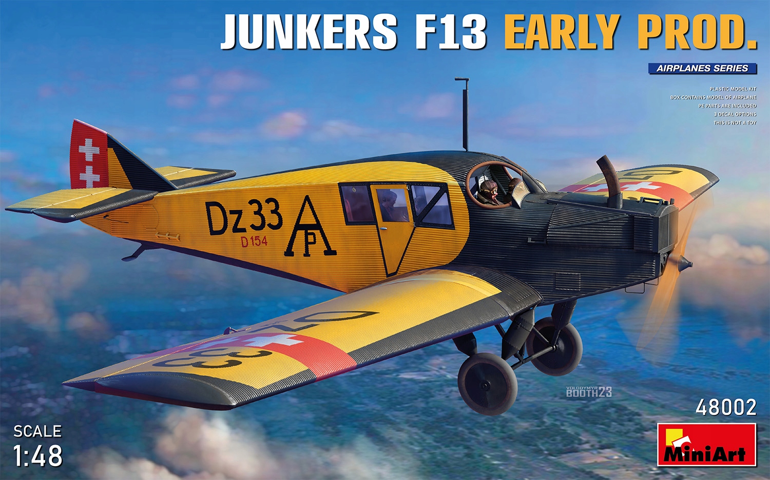 Junkers F13 Early Prod. MiniArt 48002 1/48