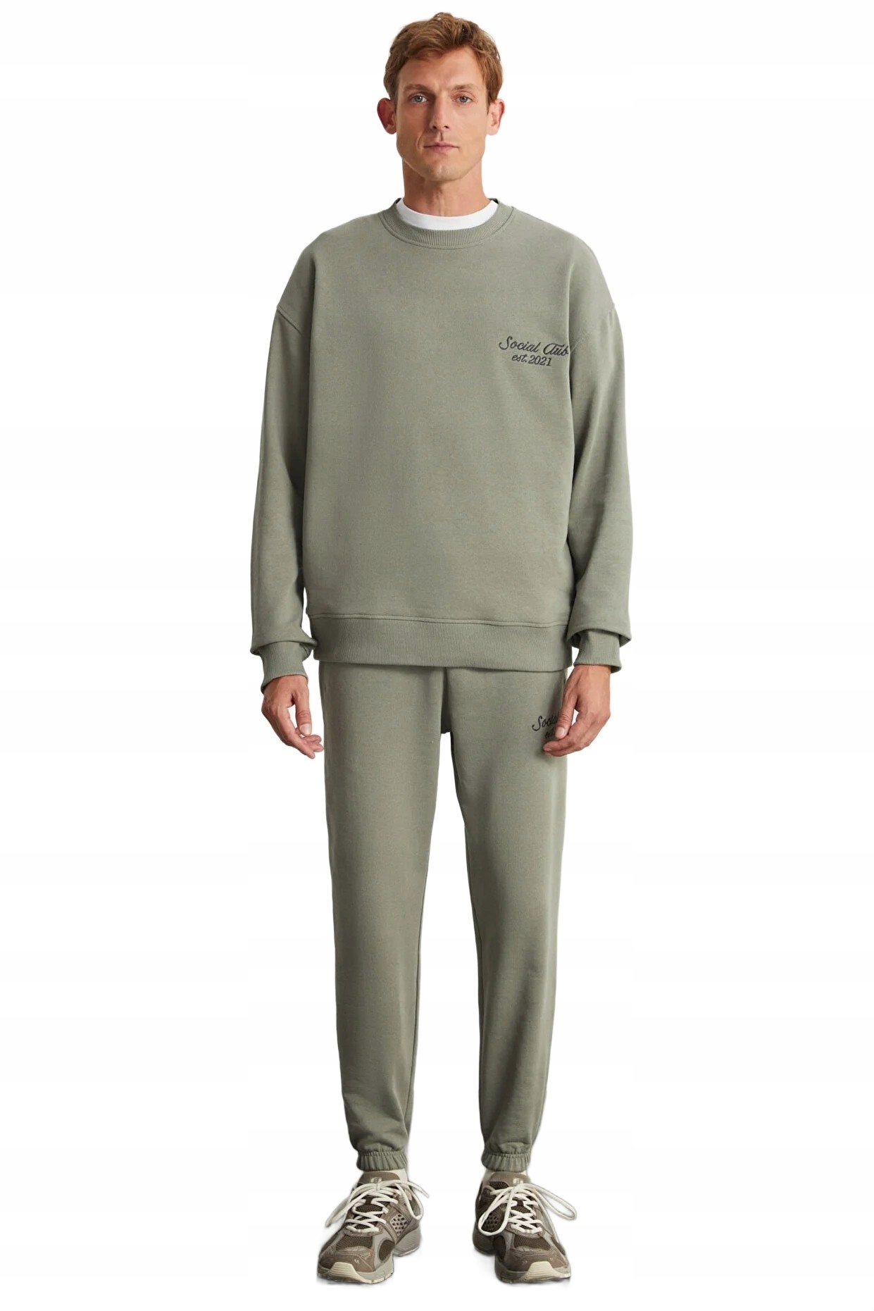 Grimelange Pánské Tepláky S Dlouhým Rukávem A Zúženou Nohavicí, Velikost 5DA