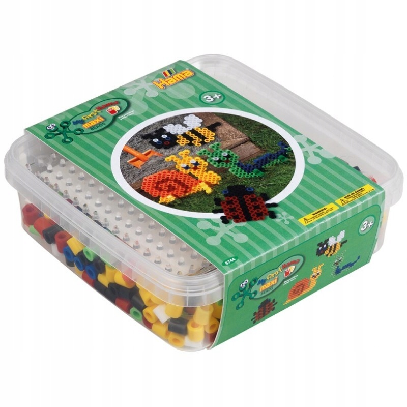 

Hama Maxi 8744 Zestaw W Pudełku 600 Szt. Robaczki
