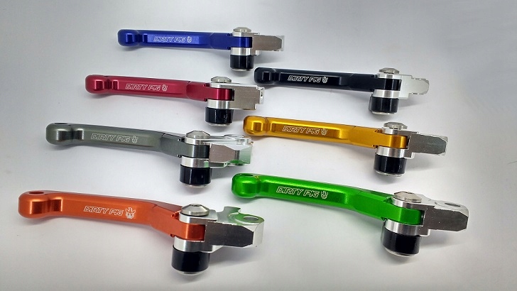 DP-413262GD - РЫЧАГ ТОРМОЗА КОФЕ / SUZ / YAMAHA GOLD DIRTY PIG