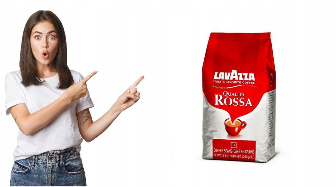Levně Káva zrnková Lavazza Rossa 1 kg
