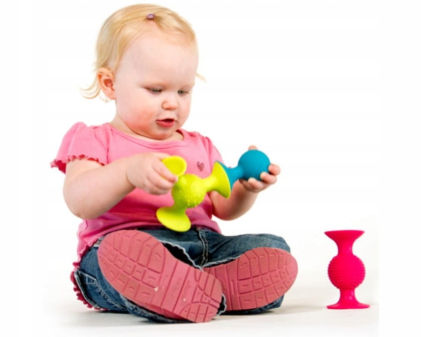 BOBO PRZYSSAWKI GRZECHOTKI PIPSQUIGZ FAT BRAIN TOY Płeć chłopcy dziewczynki