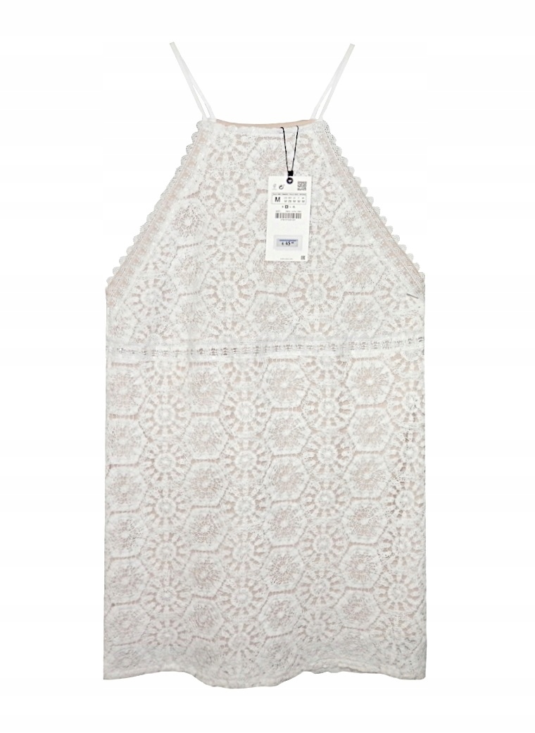 Šaty Krajka Bavlna Zara vel. M