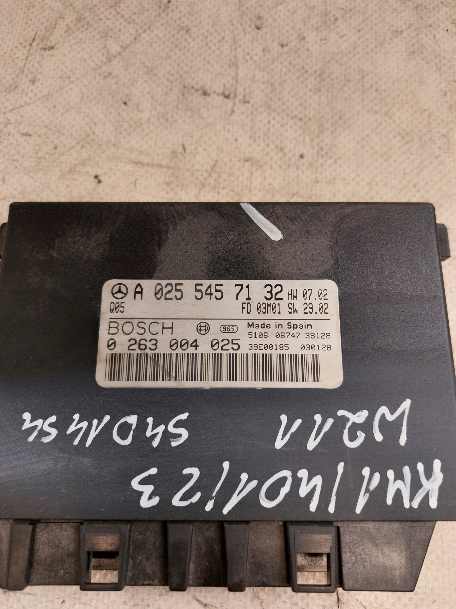 modulo PDC A0255457132 MERCEDES W211 1.8K