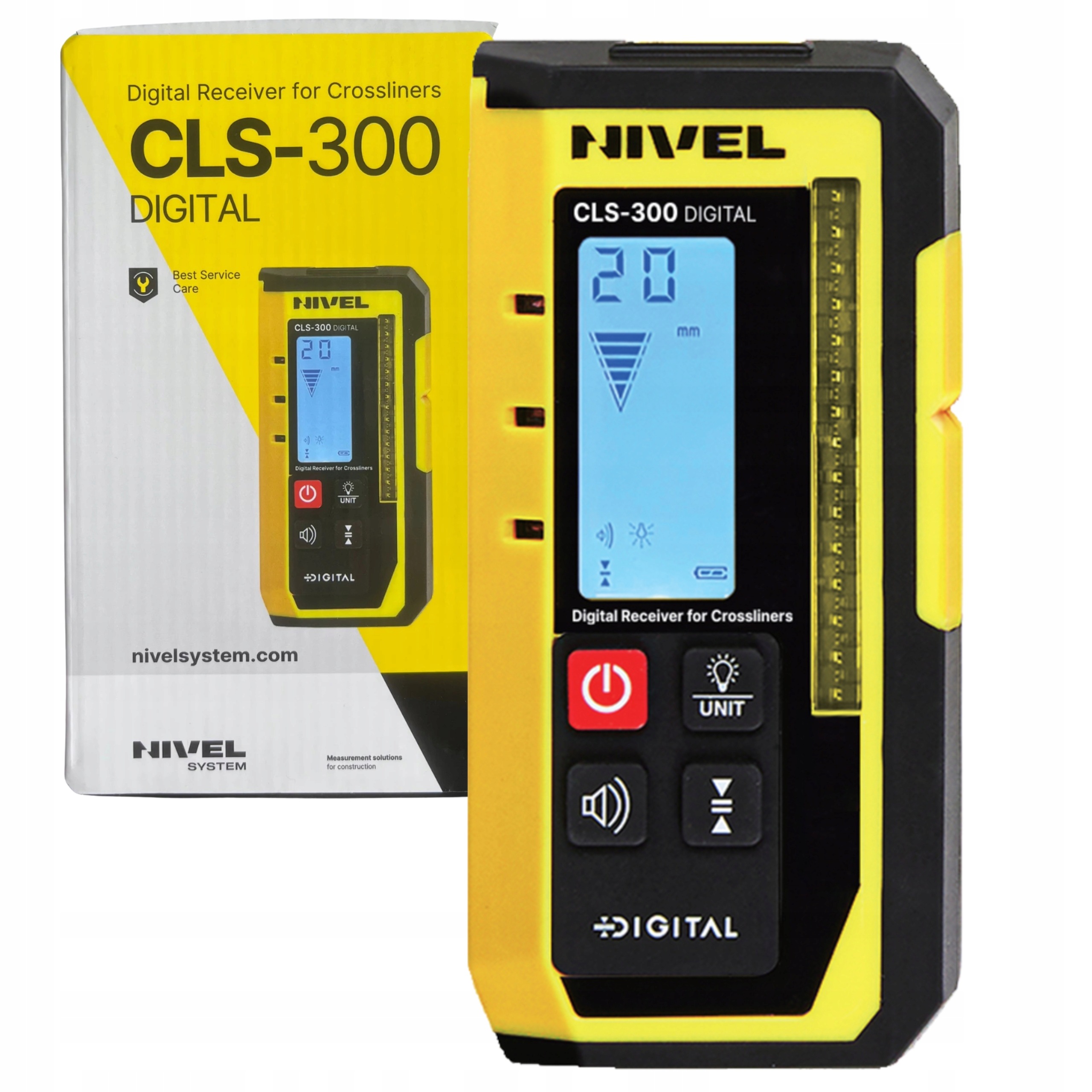 Nivel System CLS-300 Digital Czujnik Cyfrowy Dla Laserów Krzyżowych