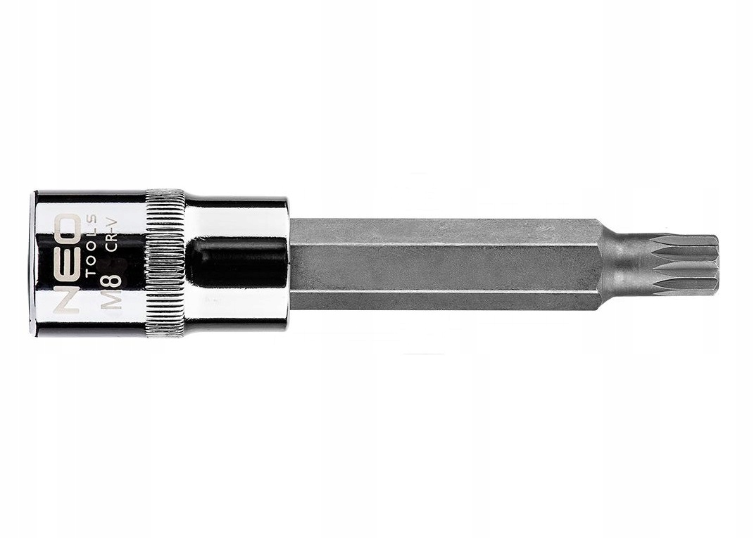 

Nasadka 1/2" z końcówką Spline M8 100mm Neo