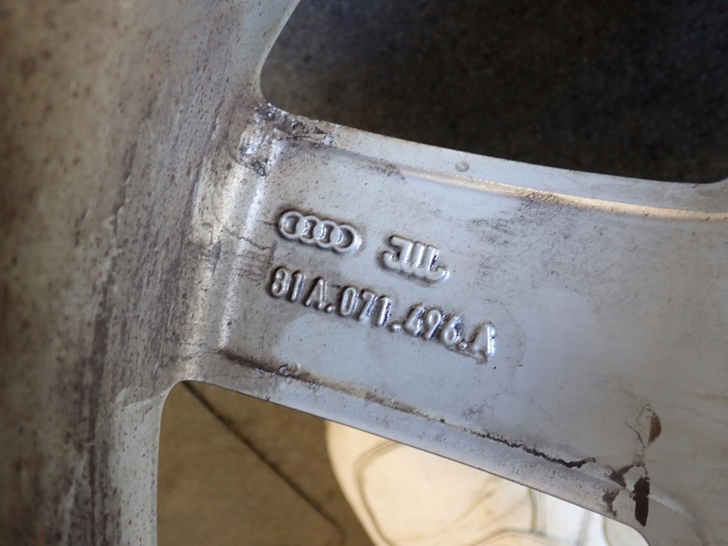 disk disk AUDI 81A 5x112 ET43 6J 16" 81A071496A
