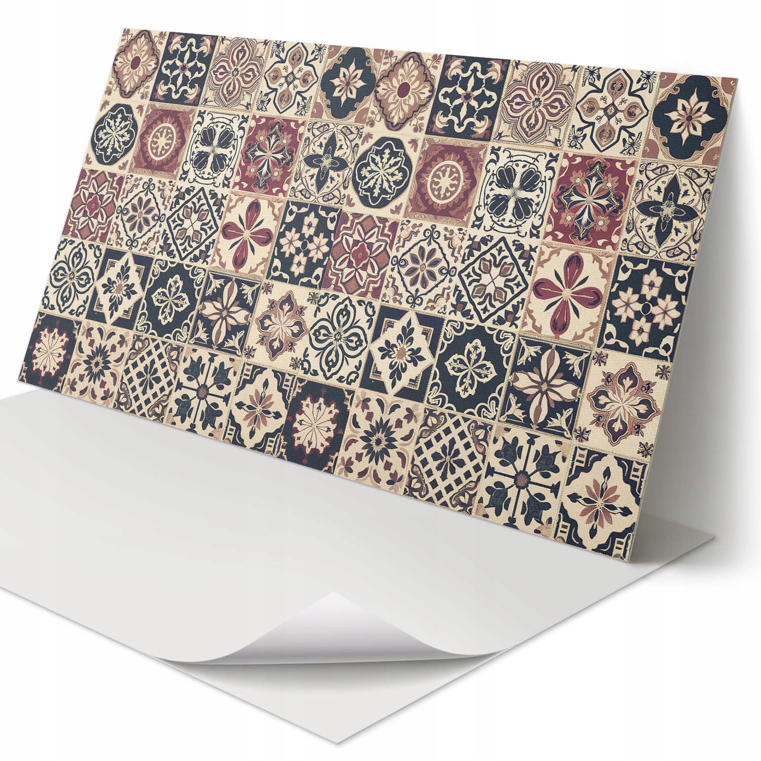 Nástěnný dekor Pvc panel se vzorem do pokoje Vzory dlaždic v mozaice 100 x 50 cm