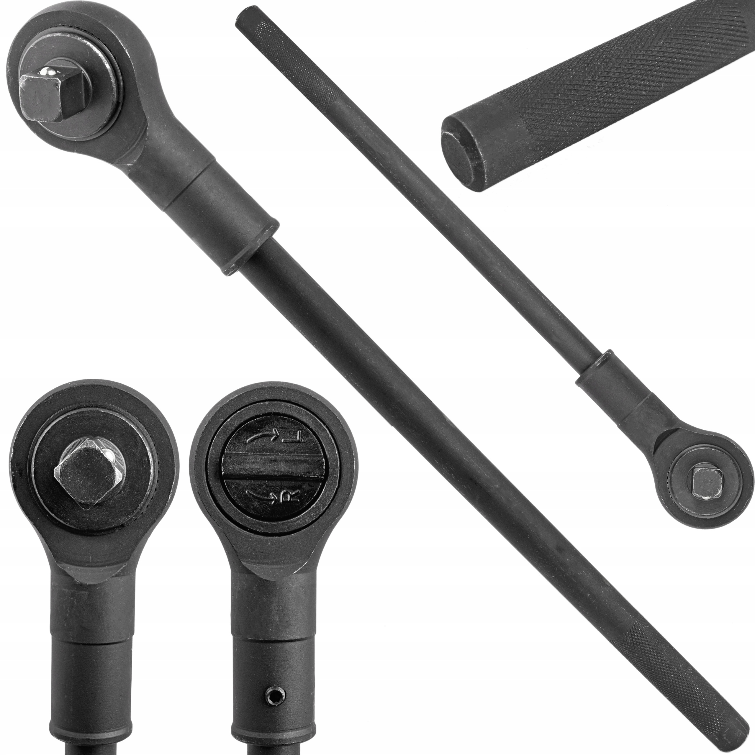 Grzechotka Klucz Nasadowy Grzechotkowy Długa Do Kół 45 Zębów 3/4'' 500MM