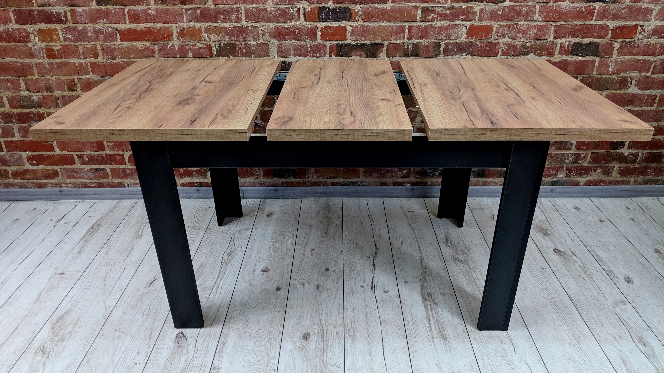 Mały zestaw do jadalni 4 krzesła stół 70/120 craft Grubość blatu 3.6 cm