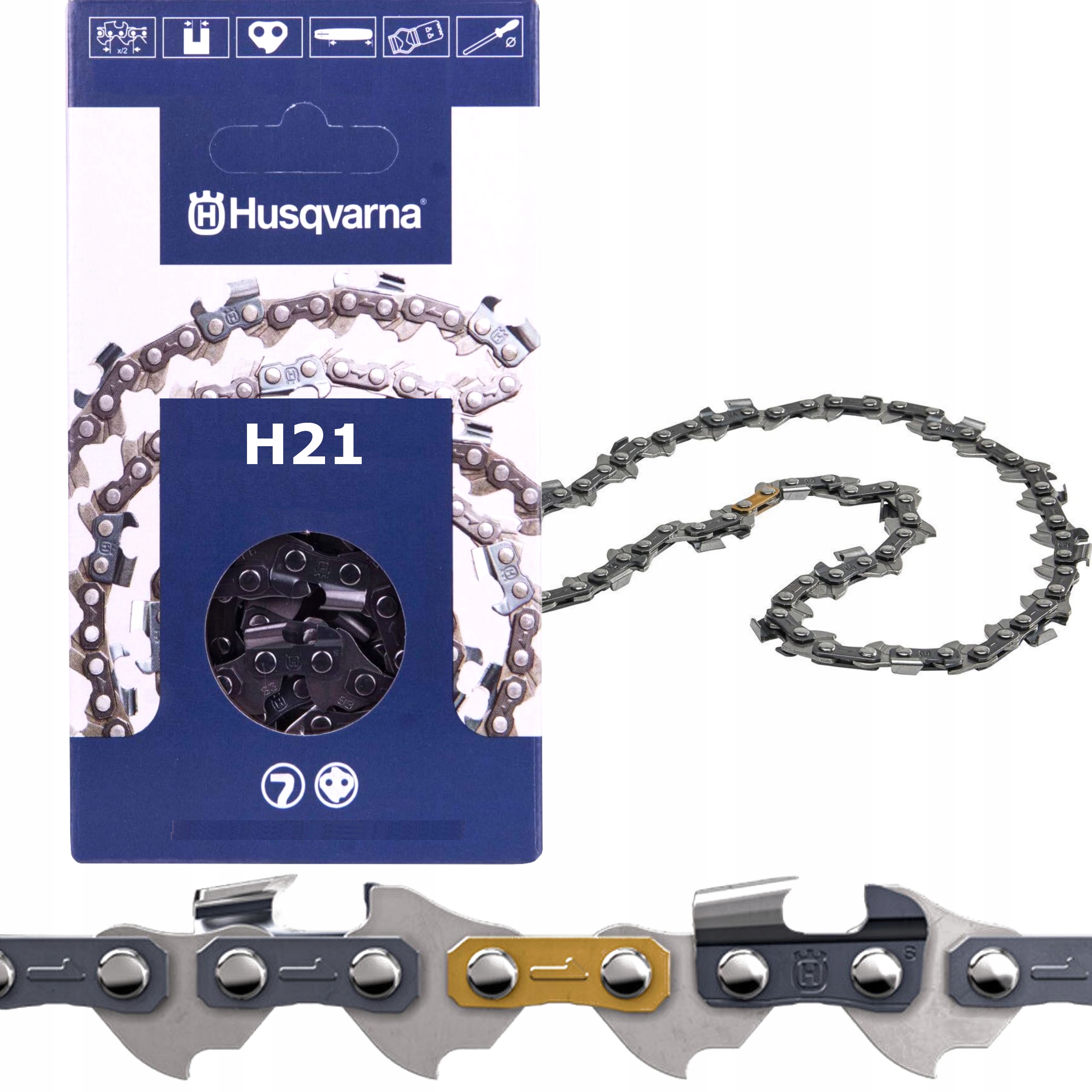 Łańcuch tnący .325"/1,5mm/ 72DL H21 Husqvarna