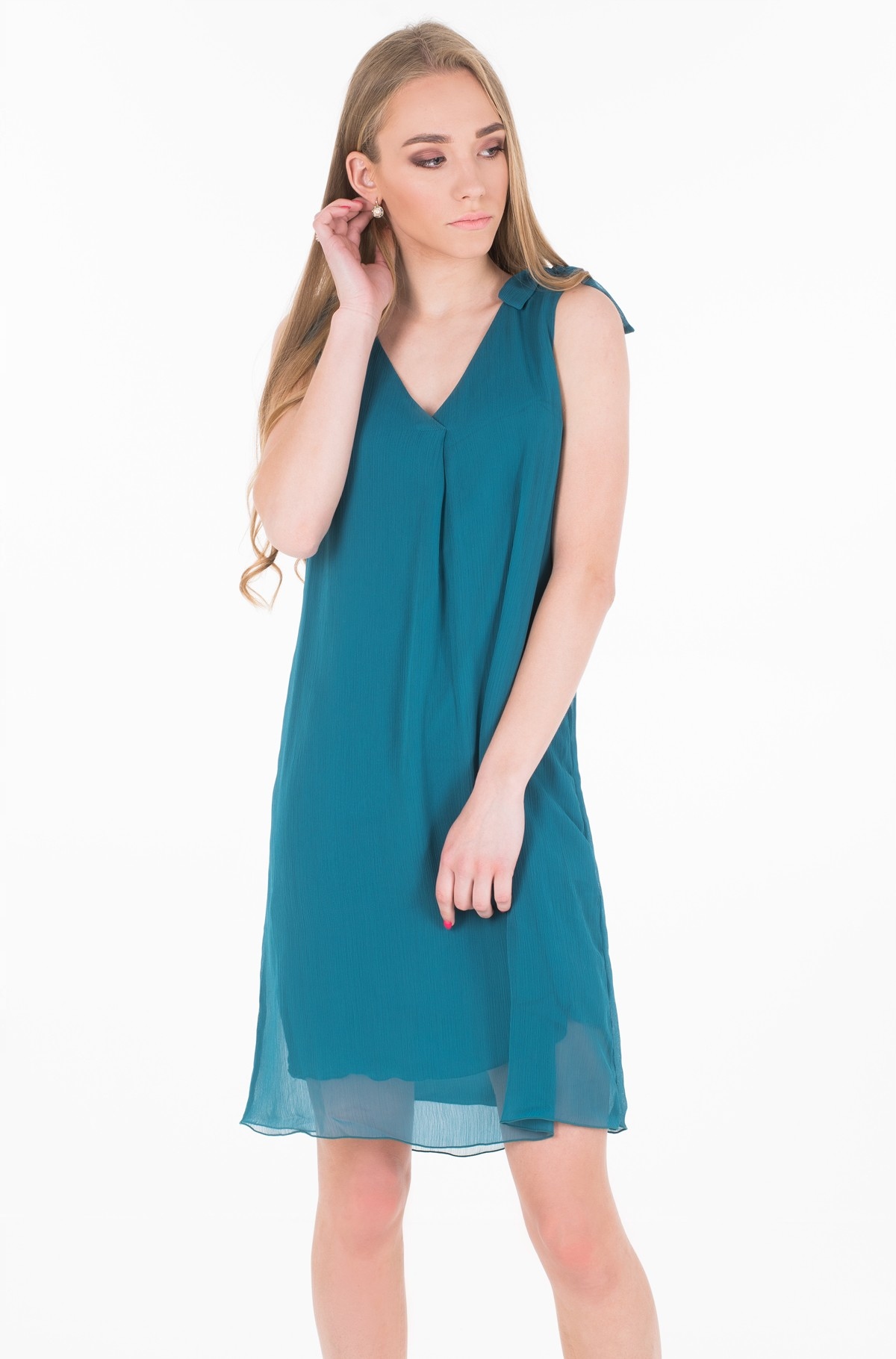 

H8615 Nowa Damska Szyfonowa Sukienka Tom Tailor 44